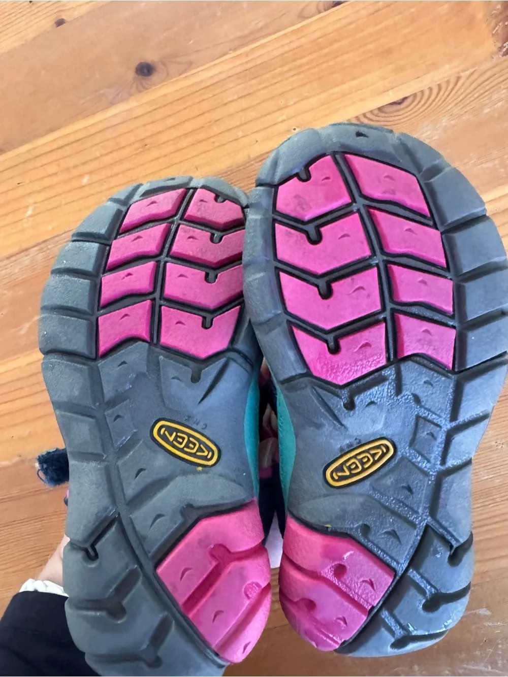 Keen Navy, Pink & Teal Kids Outdoor Sandals